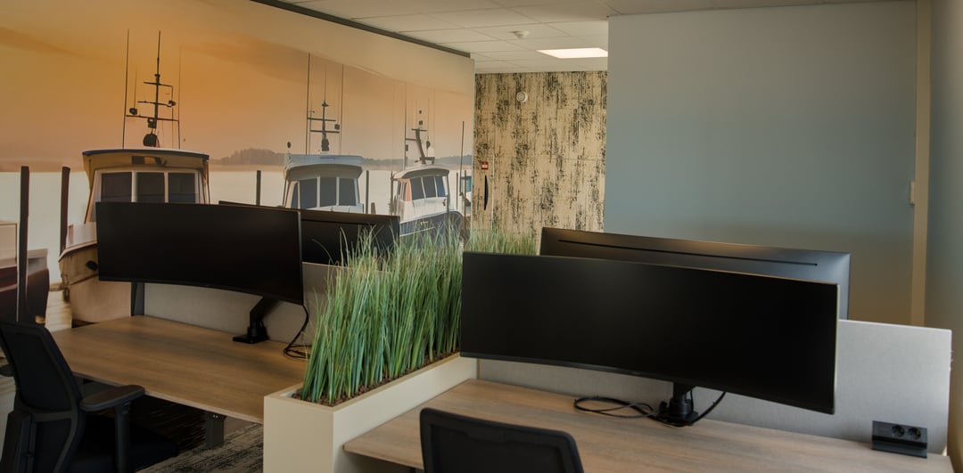 Moderne Werkplek van Bloemert IT