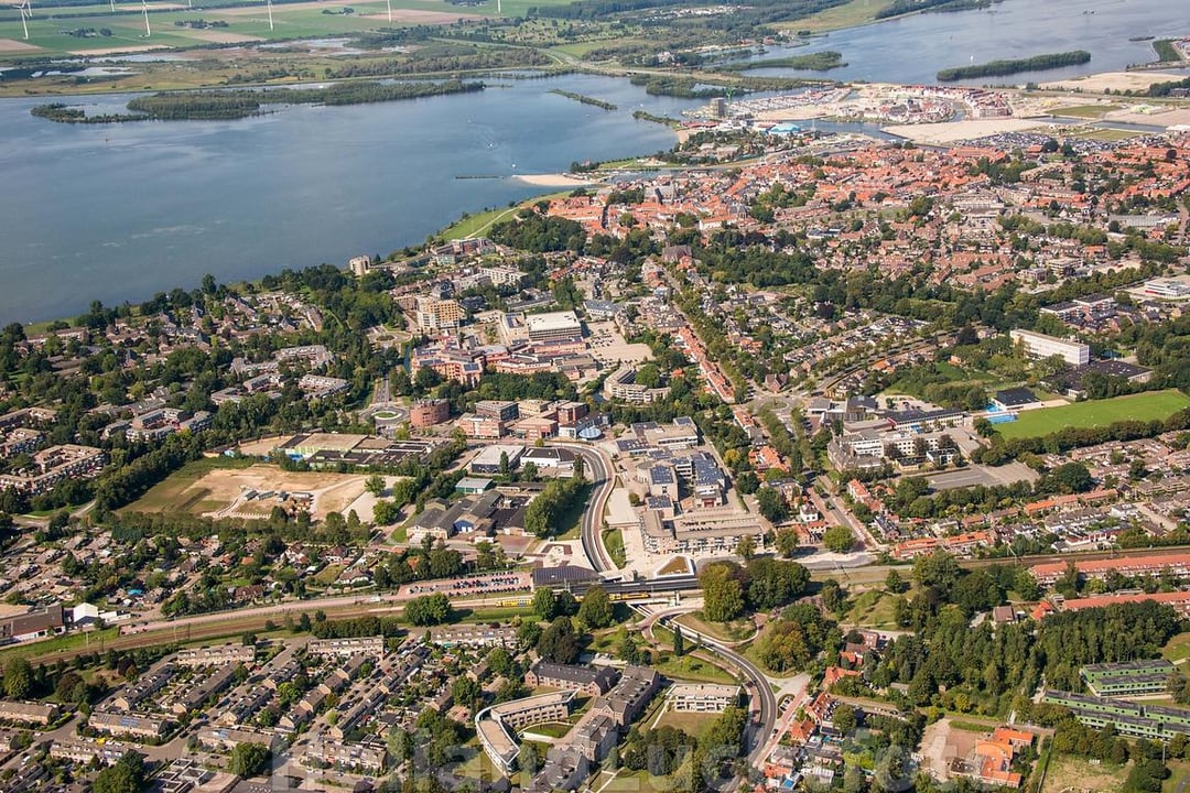 Harderwijk vanuit de lucht