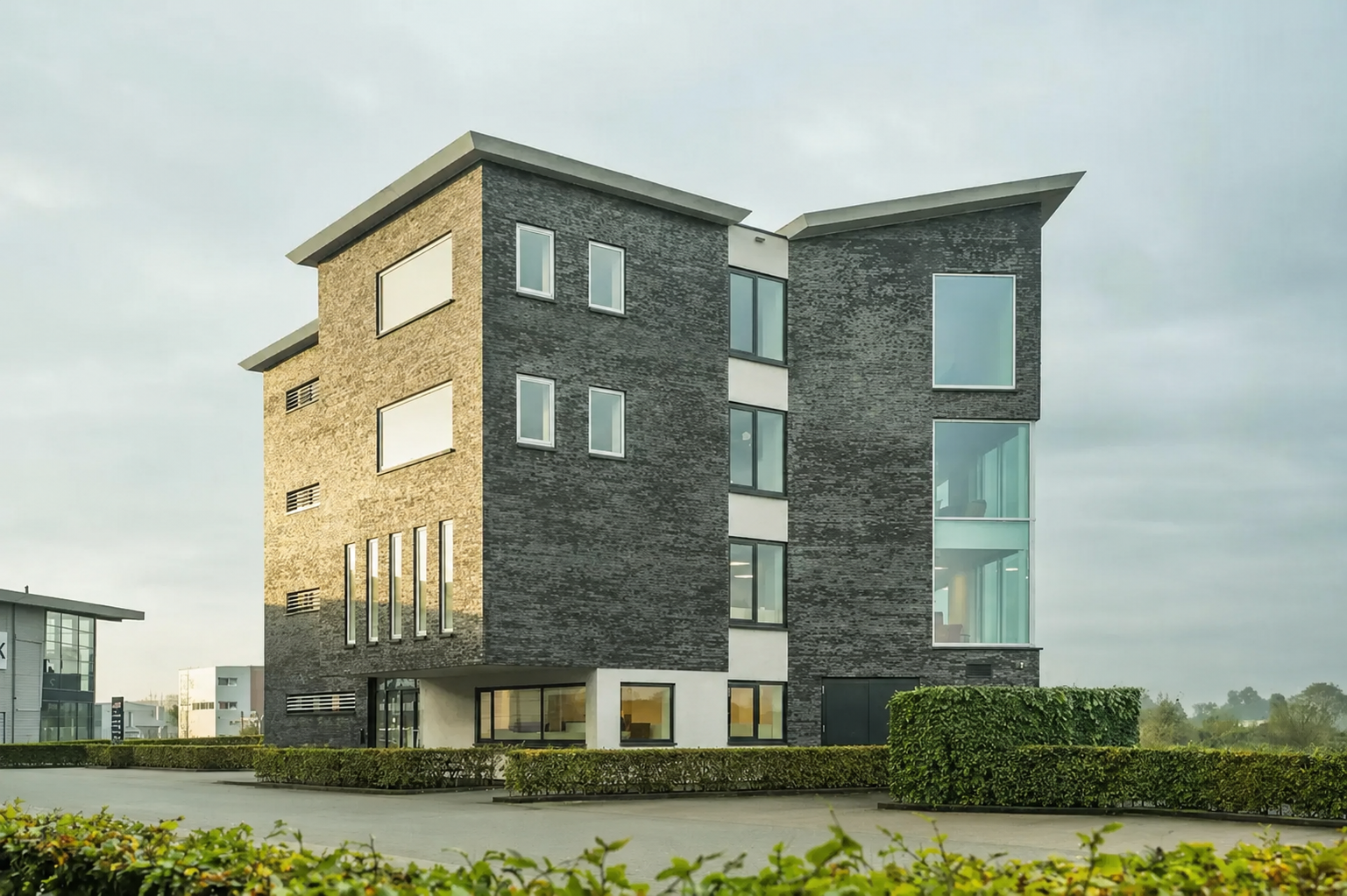 Bloemert IT gebouw zonder autos